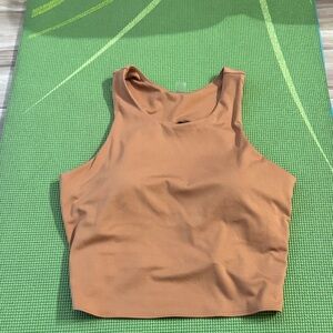 Chic Tan Crop Top for Women